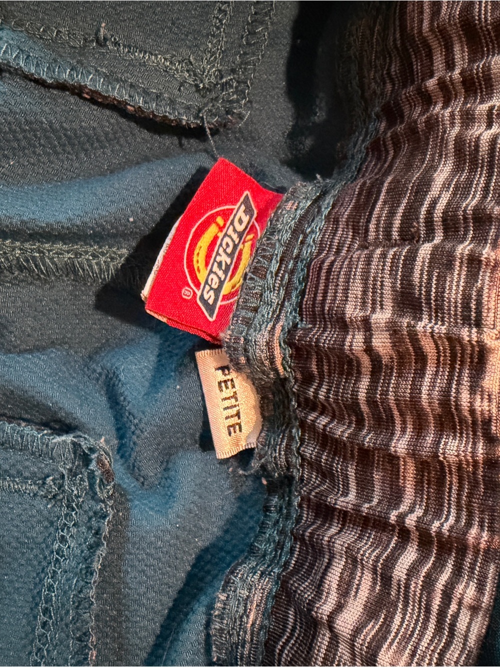 Dickies Teal Blue Elastic Waist Scrubs - Picture 5 of 6